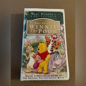 Walt Disney Winnie The Pooh VHS tape